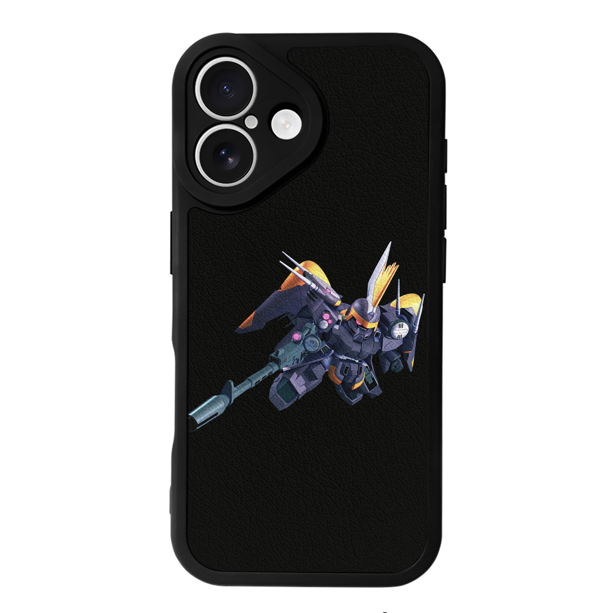 （画像用） 機動戦士ガンダム Mobile Suit Gundam 【iPhone 16シリーズ対応】シリコンスマホケース（レザー調） 材質：シリコン
